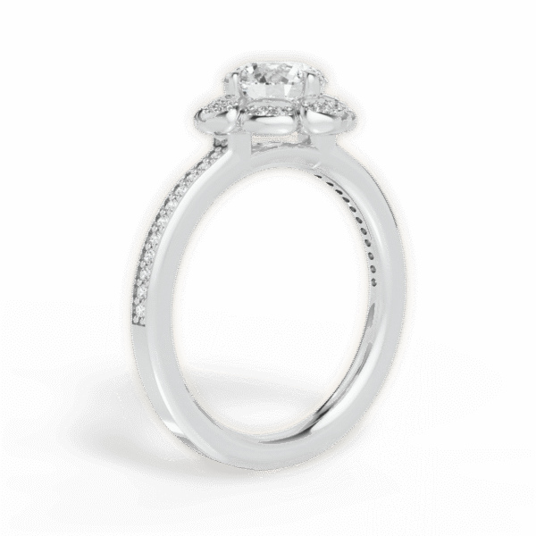 Shambh's The Quta Halo Diamond Ring