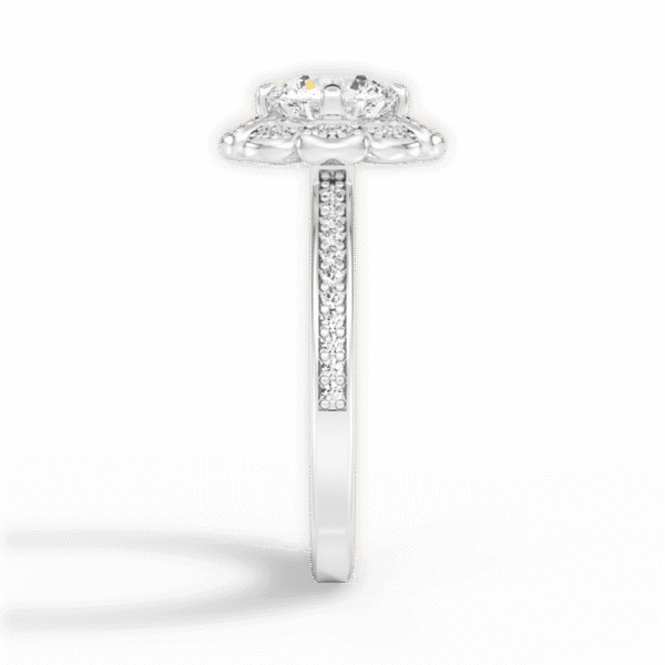 Shambh's The Quta Halo Diamond Ring