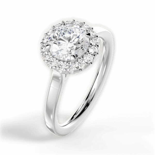 Shambh's The Dave Halo Diamond Ring