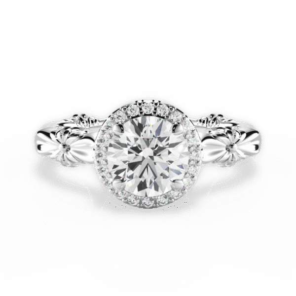 Shambh's The Rayn Diamond Halo Ring