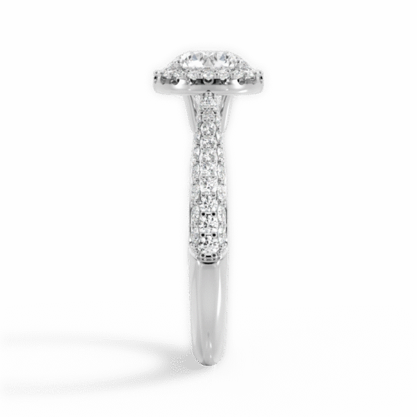 Shambh's Luna Promise Halo Ring