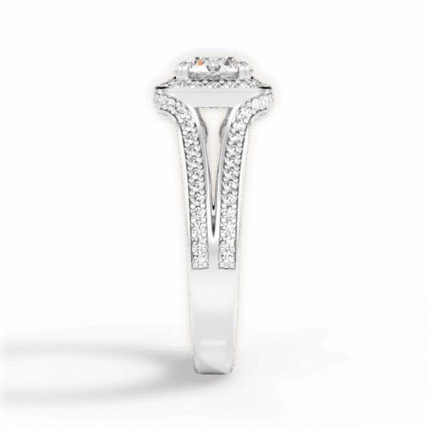Shambh's Cassara Crest Halo Engagement Ring