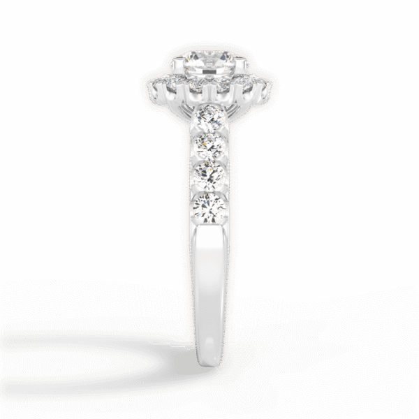 Shambh's Flora Royale Halo Engagement Ring