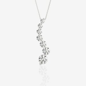 Shambh's The Seven Diamond Minimalist Pendant