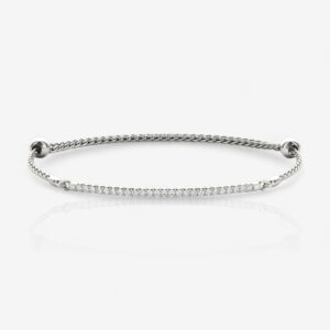 Kira Diamond Bar Pull Chain Bracelet