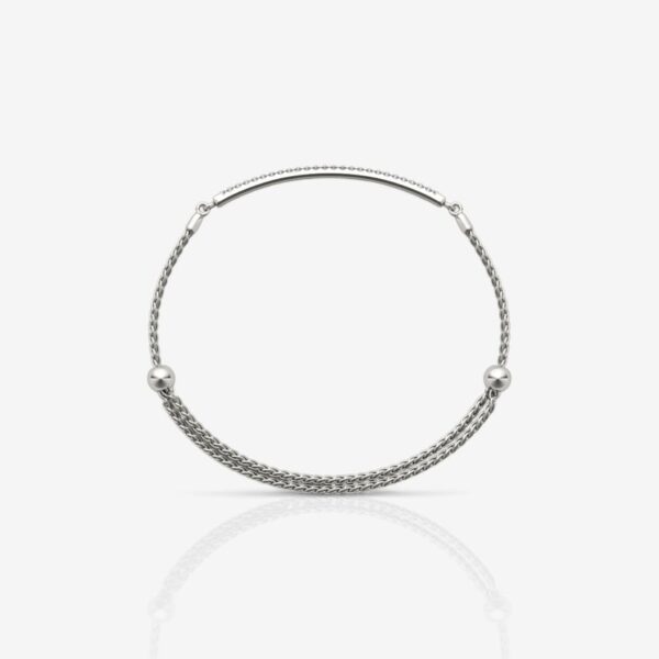 Kira Diamond Bar Pull Chain Bracelet