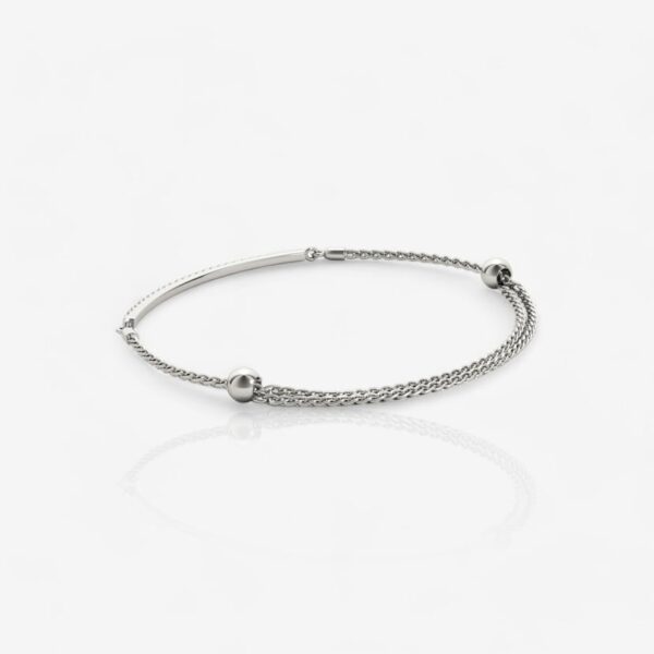 Kira Diamond Bar Pull Chain Bracelet