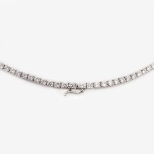 Four-Prong Diamond Tennis Bracelet