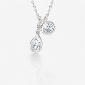 Shambh''s Dewlyn Drops Diamond Pendant