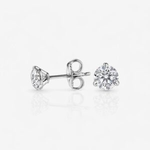 Shambh's Clara Light Diamond Stud Earrings
