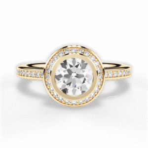 Shambh's Aurora Circle Halo Ring