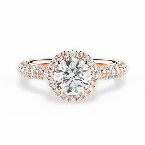 Shambh's Luna Promise Halo Ring