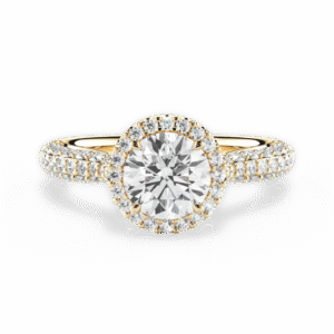Shambh's Luna Promise Halo Ring