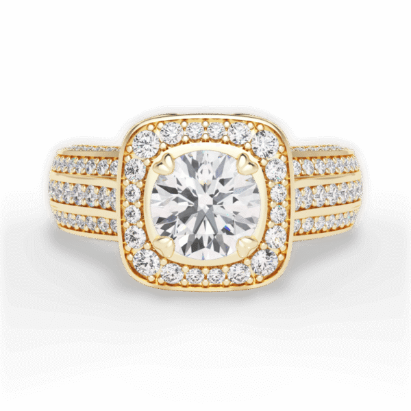 Priva Halo Engagement Ring