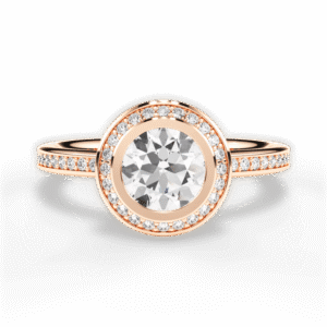 Shambh's Aurora Circle Halo Ring