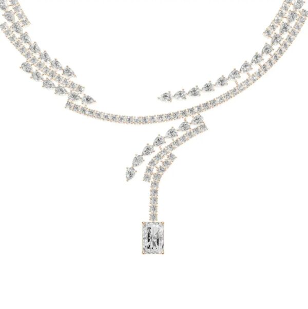 Velora Gleam Diamond Designer Necklace