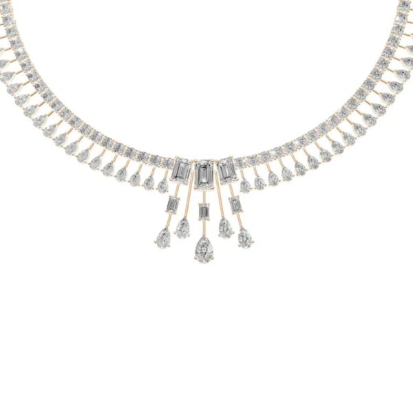 Solstice Spark Diamond Necklace