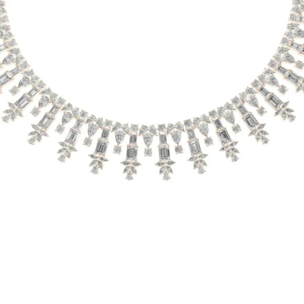 Opaline Grace Diamond Necklace