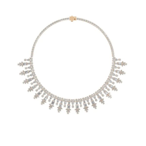 Opaline Grace Diamond Necklace