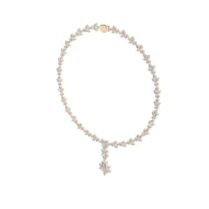 Stellar Cascade Diamond Necklace