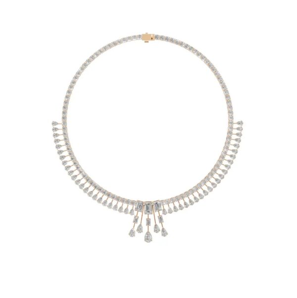 Solstice Spark Diamond Necklace