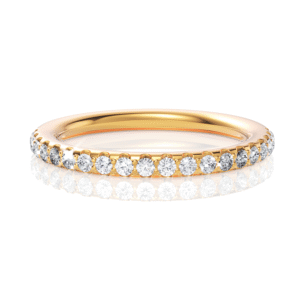 Tessara Shared Prong Diamond Wedding Ring