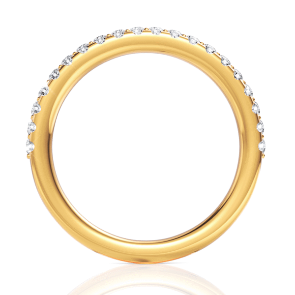 Tessara Shared Prong Diamond Wedding Ring