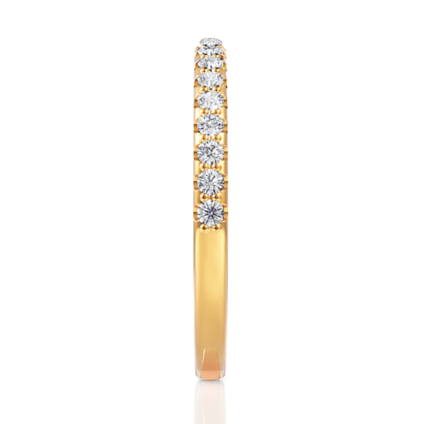 Tessara Shared Prong Diamond Wedding Ring