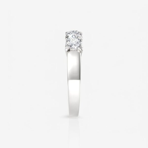 Five-Stone Round Diamond Wedding Ring