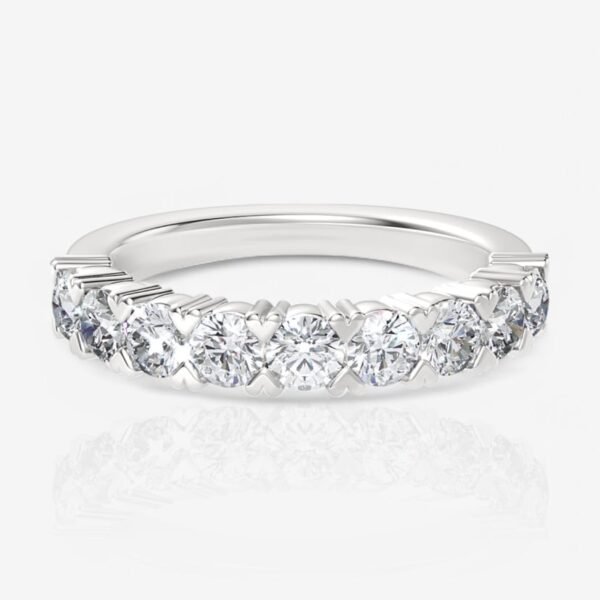 Elandra Round Diamond Wedding Ring