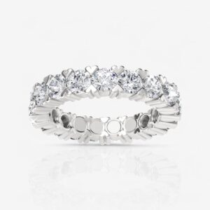 Shared Prong Round Diamond Eternity Band