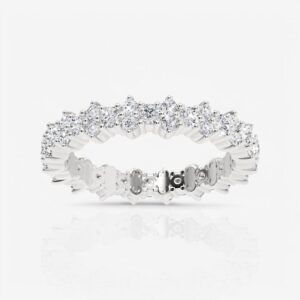 Soline Round Garland Diamond Eternity Ring