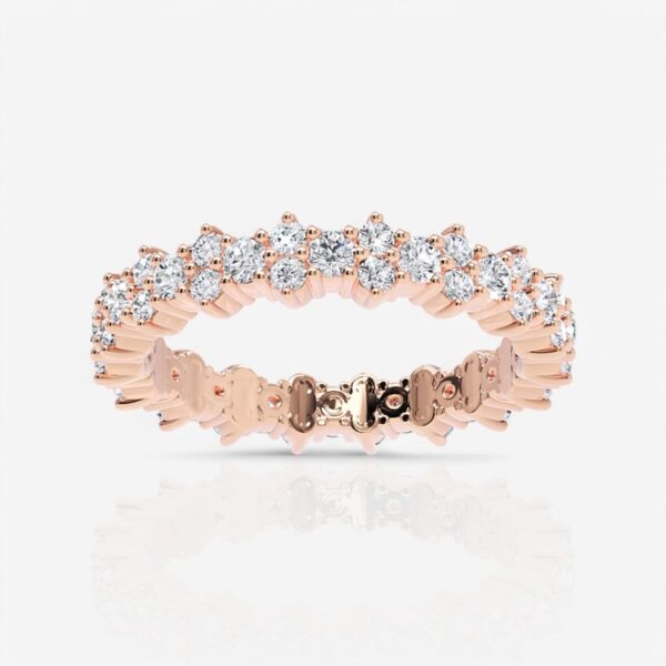 Soline Round Garland Diamond Eternity Ring