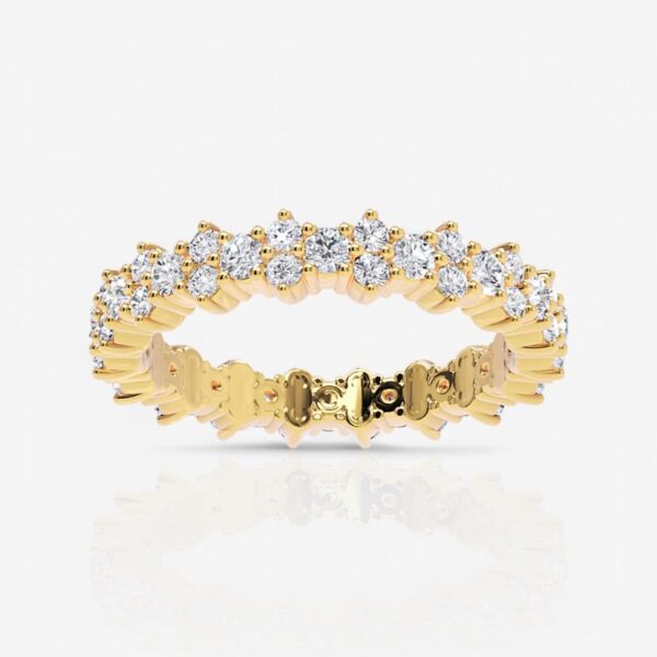 Soline Round Garland Diamond Eternity Ring