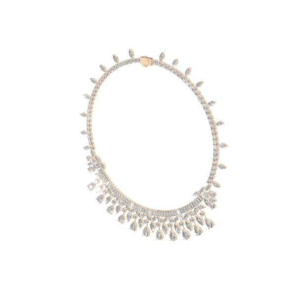 Alara Circle Diamond Necklace