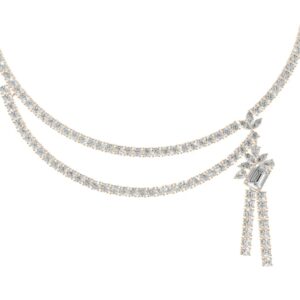 Dewdrop Halo Necklace