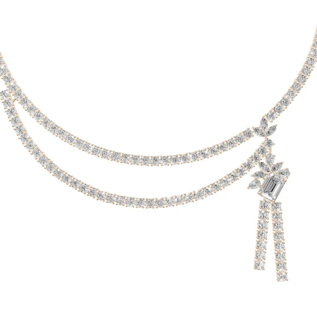 Dewdrop Halo Necklace