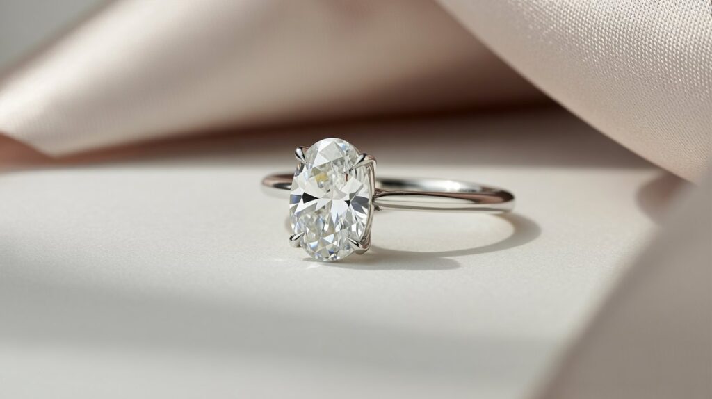 Oval Engagement Rings